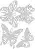 Sizzix Thinlits Die Set 4 Pack Scribbly Butterflies by Tim Holtz, Multicolor...