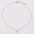 Women Simple Choker Heart Choker Pendant Necklace Trendy Necklace Bridal Necklace Jewelry for Women (SILVER)...