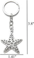 PHAETON 30PCS Employee Appreciation Starfish Keychain Gifts - Thank You Gifts for Coworker, Teacher, Assistant, Secretary, Nurse, Graduation, 3.8i...