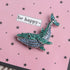 Wixine 2Pcs Blue Full Rhinestone Whale Fish Brooches Women Alloy Dolphin Animal Party Casual Brooch Pins Gifts...