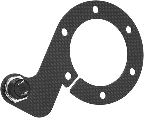 Universal Carbon Fiber Acrylic Steering Wheel Horn Button Single Dual Button Fit OMP VERTEX 6 Bolt Racing Wheel Easy Install...