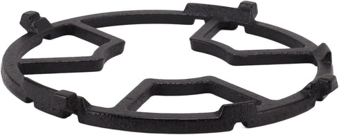 Cast Iron Wok , Non Slip Black Cast Iron Stove Rack Replacement Wok Support for Cast Iron Pans, Frying Pans, Black Steel Pans, Craft Pans, Carbon ...