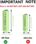 5 x NiMH 1.2v AA 1800 mAh Electric Shaver Rechargeable Battery With Solder Tabs...