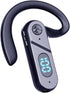 Bluetooth Headset Wireless Bluetooth Earpiece Single Ear Voice Control Answer Earphones for cell phone computer Laptop Driver Trucker...