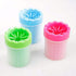 Dog Paw Cleaner | Paw Washer for Small, Medium and Large Dogs | Easy to Use and Clean (Blue, Medium)...