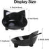 Cat Food Bowl, Non-Slip, Safe Melamine Material, Anti-Skid Base, Shallow Design, Dishwasher-Safe, 14.5cm Diameter...