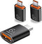 USB C to USB Adapter (3 Pack), USB C Adapter, Type C to USB 3.1 OTG Adapter for Smartphones Laptops Tablets Compatible with MacBook Pro, Samsung G...