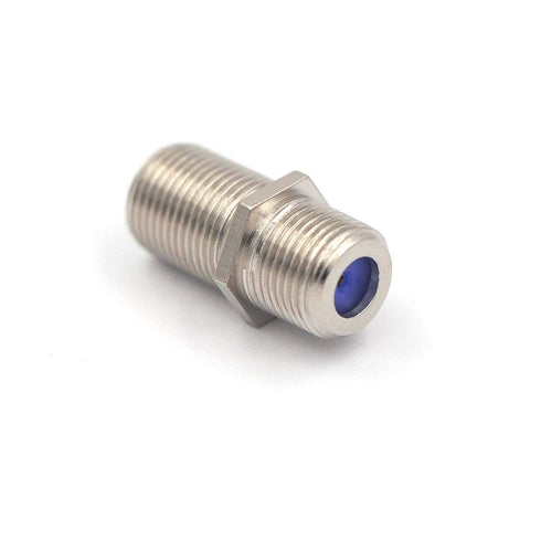VCE Coaxial Cable Connector 6 Pcs with 3 Pcs Combined Format, 3GHz Coax Coupler for Coaxial Cable Extension, TV Cable Repair, Nickel Plated TV Cab...