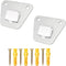 Wall Fan Mounting Bracket Wall Mount Fan Brackets Holders for Oscillation Fans Concealed Bracket Support Hook for Wall-Mount Fan - 2 Pack...
