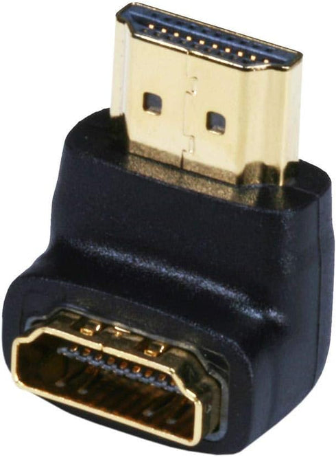 Monoprice HDMI Port Saver Male to Female - 90 Degree (103733)...