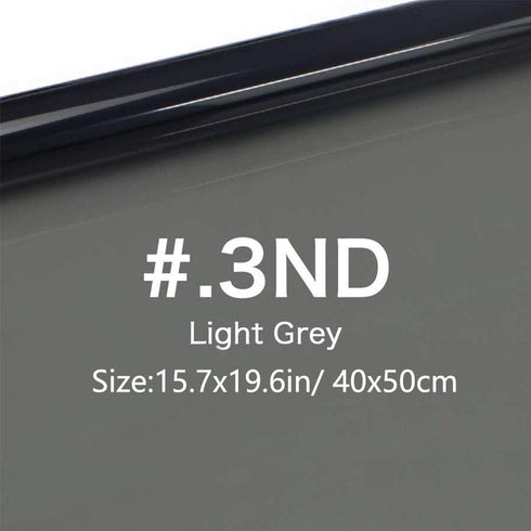 Lighting Neutral Density Gels Filter Sheet 16x20 inches Kit, ND3,ND6,ND9 for Photo Studio Video Flashlight Led Light Photography...