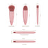 Travel Makeup Brush Set 5PCS Mini Make up Kit Portable Complete Function Cosmetic Brushes Kit Cheap Makeup Brush Kit Cute Makeup Brush for Eyeshad...
