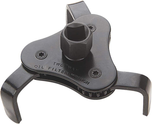 LCGP from 2-1/2 inch to 4.5 inch Black Oil Filter Wrench Tool Set with 3 Jaw, Universal Adjustable Oil Filter Wrench...