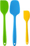 Silicone Spatulas, 3-Piece Set, Heat Resistant Non-Stick Spatula Rubber Scraper Spatulas Spoon, Silicone Kitchen Utensils, Baking Utensils Scraper...