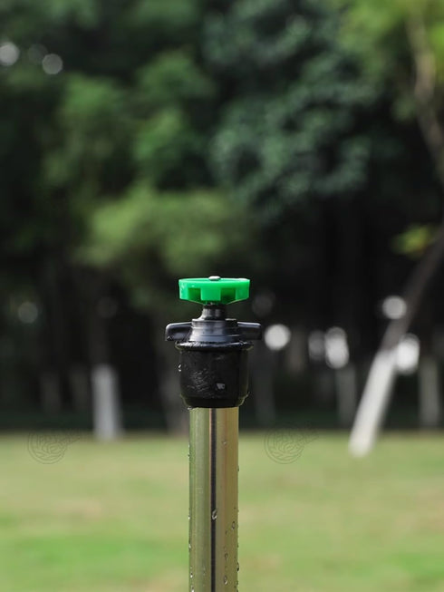 1/2Inch Automatic Rotating Sprinkler Heads Micro Sprinkler 360 Degree Rotation for Garden Irrigation (Orange 10pcs)...
