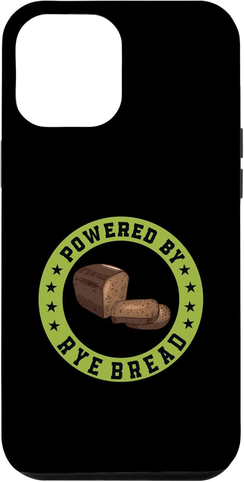 iPhone 13 Pro Max Powered By Rye Bread - German Gluten-Free Sourdough Case...