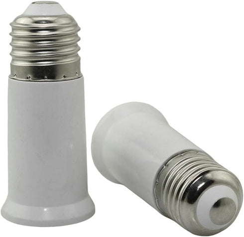 3PCS E26 80mm/3.15inch Socket Extender Extension Socket Adapter Light Bulb Socket Extension Lamp Holder Adapter...