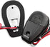 HTTMT MT224-012-CN+SM Smoke Flush Mount Turn Signals Blinker Light Compatible with Universal Sportbikes...