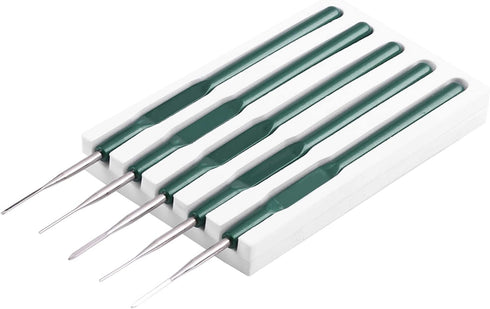 5pcs Automotive Terminal Removal Kit Car Wiring Depinning Key Tool Wiring Dismount Tool Electrical Plug Crimp Connector Harness Pin Extractor Dism...