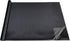 Rainmae 15.7" x 39.3" Aquarium Background, Premium Static Cling Black Fish Tank Background, Fish Backdrop for Aquarium Wallpaper, Vinyl Aquarium P...