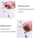 Replacement Toothbrush Heads Compatible with fairywill Electric Toothbrush, Model FW-507/FW-508/2011/959/917/551, D1/D3/D7/D8, W Shape Design Plan...