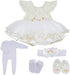 MAIHAO Reborn Baby Dolls Clothes for 17-22 Inch Newborn Baby Doll Girl, Baby Doll Clothes Outfit Accessories fit 17-22 Inch Baby Doll Girl (White ...