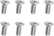 8PCS Stainless Steel Brake Disc Rotor Screws, 93600-06014-0H, Retaining Hardware Bolts Screw Kit for Front and Rear, Car Replacement for Acura, K3...