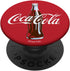 Coca-Cola Red Circle Retro Bottle Logo PopSockets Adhesive PopGrip...