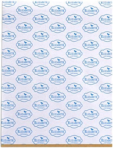 Elizabeth Craft Designs Clear Double-Sided Adhesive, 8.5 by 11-Inch, 5-Pack...