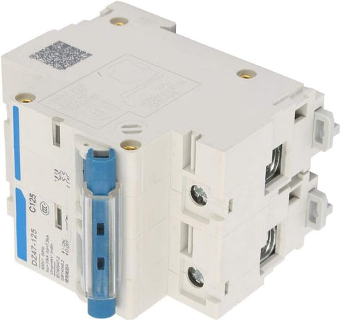 Current Circuit Breaker, DZ47-125 2P Current Miniature Circuit Breaker 400V 80/100/125A Leakage Protection Switch Supplemental Protection(125A)...