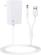 Baby Swing Power Cord for Ingenuity InLighten, Simple Comfort and Swing'n Go Charger, 2-in-1 Charging Cable with USB A and DC Plug, Power Adapter...