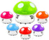 Mini Cute Table Dust Vacuum Cleaner Mushroom Shaped Portable Corner Desk Vacuum Cleaner Mini Cute Vacuum Cleaner Dust Sweeper(Green)...