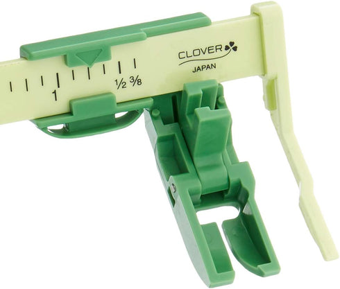 Clover The Ultimate Quilt n Stitch Presser Foot, 9.1" Height x 3.7" Length x 1" Width, Green...