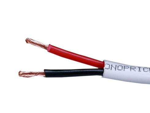 Monoprice 50ft 16AWG CL2 Rated 2-Conductor Loud Speaker Cable (For In-Wall Installation)...