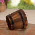 3 Pcs Rustic Wooden Bucket Flower Planter Patio Garden Backyard Planter Outdoor Indoor Home Decor...