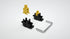 GATERON Plate Mounted V2 Stabilizer for 60% Mechanical Keyboard Satellite Switch 7U 6.25U 2U(Yellow)...