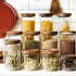 1PCS 450G/15oz Empty Clear Glass Canister Home Kitchen Food Storage Container Jars Pots With Airtight Wood Lids Food Organizer Vial Dispenser for ...