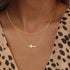 Gold Layered Necklaces for Women, Dainty Layering Chain Necklace Stackable Pendant Choker Necklaces Trendy Jewelry Gifts...