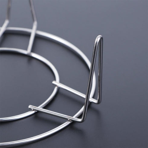 2 Pcs Stainless Steel Steam Rack, 2.6 Inch Tall Heavy Duty Pressure Cooker Trivet Rack Stands, Steaming Rack, Pot Pan Cooking Stand...