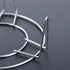 2 Pcs Stainless Steel Steam Rack, 2.6 Inch Tall Heavy Duty Pressure Cooker Trivet Rack Stands, Steaming Rack, Pot Pan Cooking Stand...
