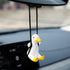 YGMONER Cute Swinging Duck Car Rear View Mirror Hanging Accessories Funny Car Interior Decor Gifts for Women Men (Duck)...