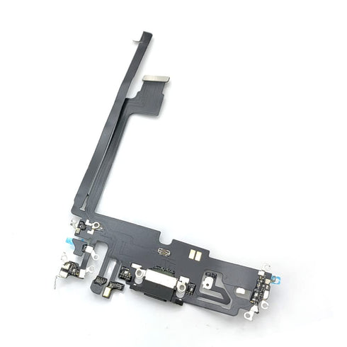 Charging Port USB Connector Dock Assembly Flex Cable Replacement for iPhone 12 Pro Max (6.7 inch) Black...