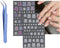 5D Embossed Nail Stickers with Tweezer,4 Sheets Nail Art Stickers Self-Adhesive Cute Cat Pattern Nail Stickers for Acrylic Nails Supplies for Wome...
