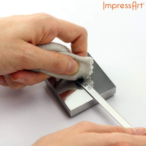 ImpressArt - Metal Stamp Enamel Marker for Metal Stamping & Engraving DIY Jewelry Acrylic Ink (Black)...