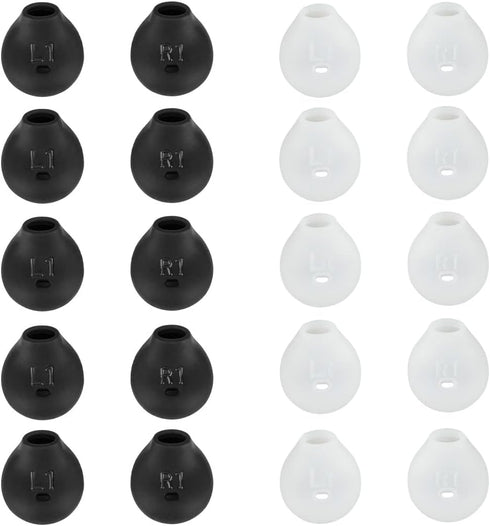 10 Pairs Earbud Covers Silicone Tips Earbud Pads Replacement Earbud Tips Compatible with Samsung Galaxy Note 5/note 7/s7/s6/s6 Edge/level U Blueto...