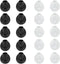 10 Pairs Earbud Covers Silicone Tips Earbud Pads Replacement Earbud Tips Compatible with Samsung Galaxy Note 5/note 7/s7/s6/s6 Edge/level U Blueto...