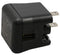 Jameco ReliaPro 5V 3A (3000mA) Compact Wall Adapter Power Supply with USB Port Output Foldable Terminals Charger...