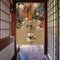 MYRU Lucky Cat Noren Japanese Curtain - Koi Fish Entrance Feng Shui Door Curtain (Cat and Fish, 33 by 59 Inch)...
