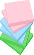 Sticky Notes 3x3 Inches, Pop Up Sticky Notes - Assorted Colors Pastel Sticky Notes | 6 Pads, 100 Notes per Pad (Total of 600 Cute Sticky Notes) | ...