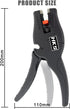 HKS Automatic 2 in 1 Wire Stripper Tool for 32-7 AWG Wire Stripping & Cutting, Length Range 0.25-1 inch - Suitable for Various Wires...